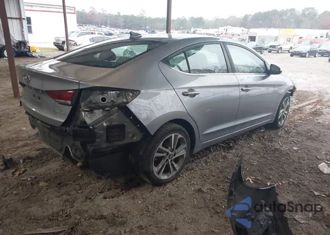 2017 Hyundai Elantra Limited from USA, damaged, VIN 5NPD84LF8HH028614